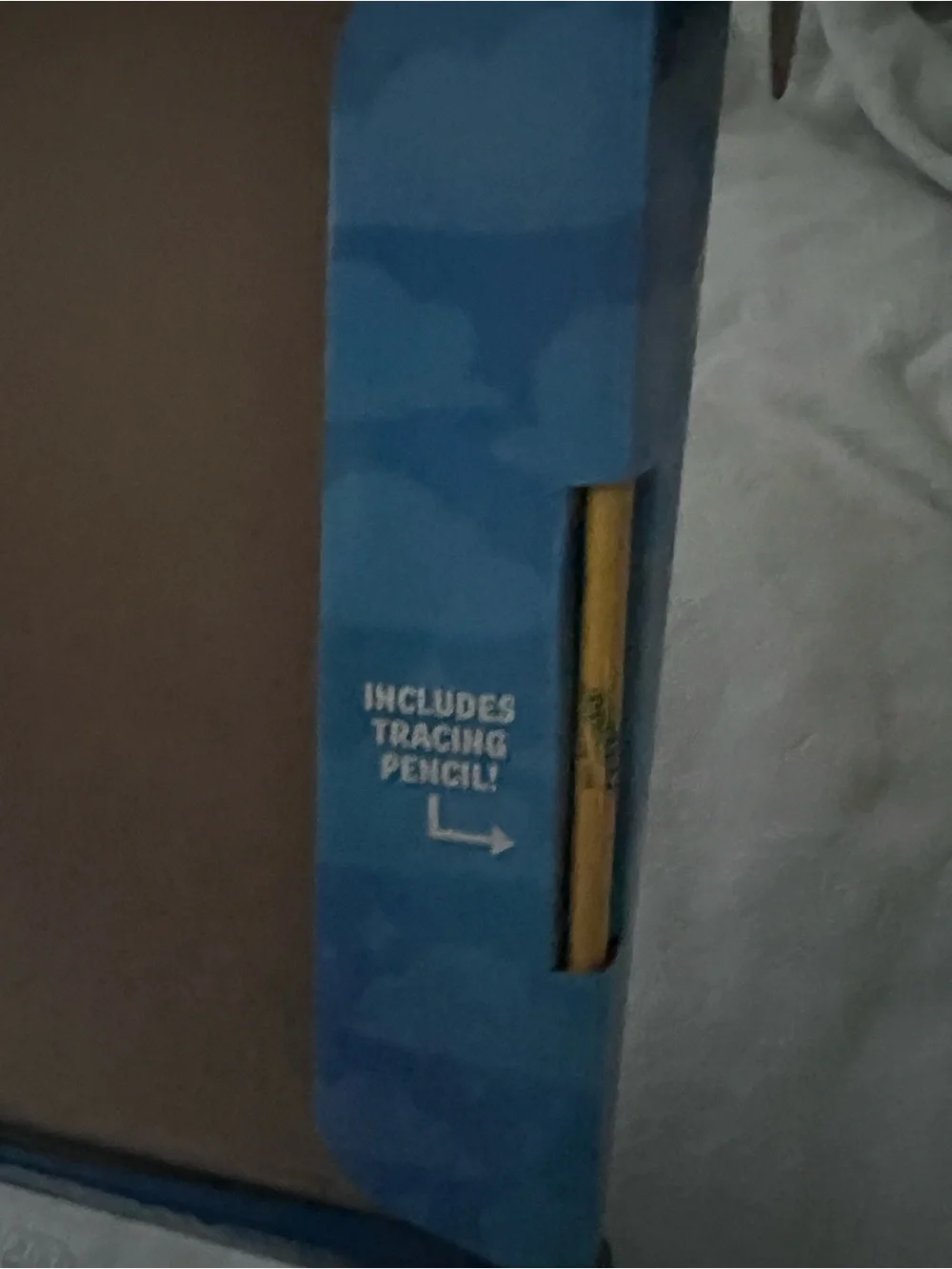 Crayola Light-Up Tracing Pad with Blue Frame and Multicolor Pencils